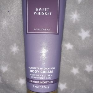 Bath and body works Sweet Whiskey 8oz body cream